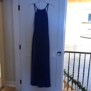Royal blue Calvin Klein long formal gown